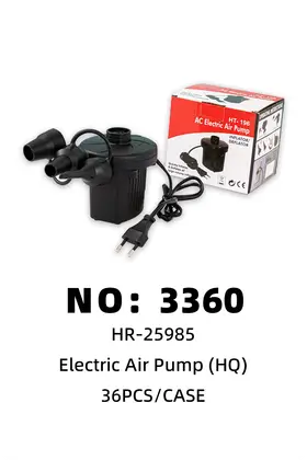 NO：3360 电动 打气筒  36PCS/CASE