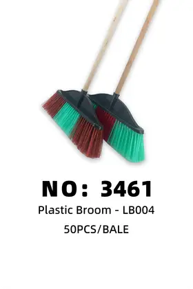 NO：3461 扫把头+木杆  50PCS/BALE