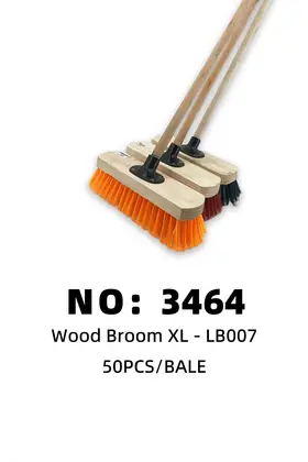 NO：3464 扫把头+木杆  50PCS/BALE