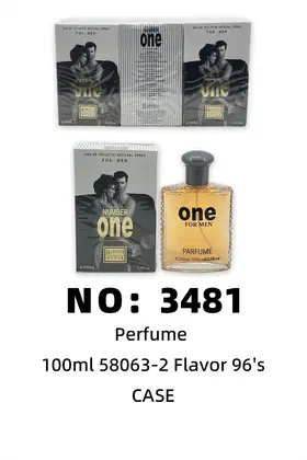 NO：3481 100ml香水58063-2  CASE