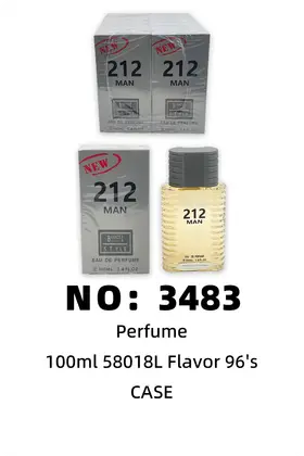NO：3483 100ml香水58018L  CASE
