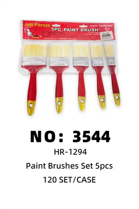 NO：3544 5pcs油漆刷 120PCS/CASE