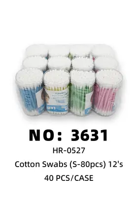 NO：3631 棉签12小盒 40PCK/CASE