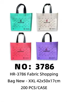 NO：3786 NANA购物袋XXL42x50x17cm 200PCS/CASE