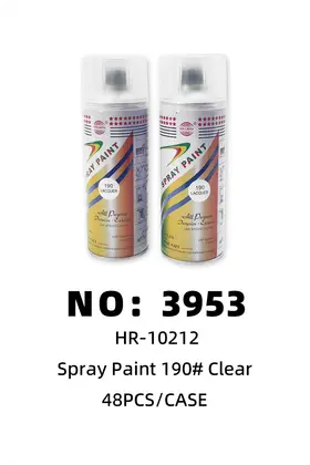NO：3953 透明色喷漆 48PCS/CASE