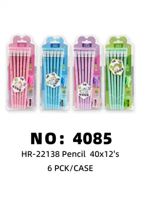 NO：4085 12支艾菲儿铅笔 6PCK/CASE
