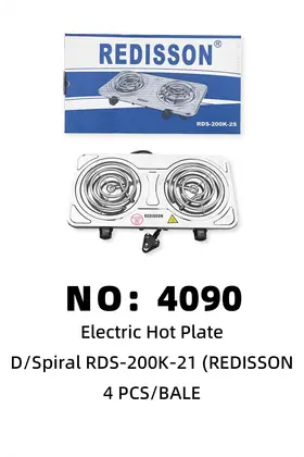 NO：4090 REDISSON电双灶 4PCS/BALE
