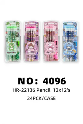 NO：4096 12支662高频铅笔 24PCK/CASE