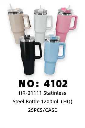 NO：4102 不锈钢办公水杯1200ML 25PCS/CASE