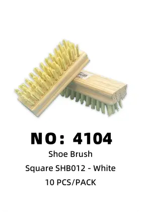 NO：4104 白鞋刷 10PCS/PACK