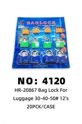 NO：4120 12pcs板锁 25PCS/CASE