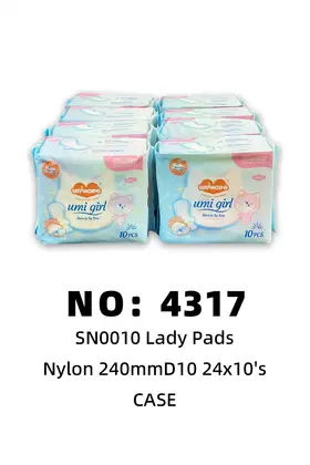 NO：4317 D240mm 卫生巾  CASE