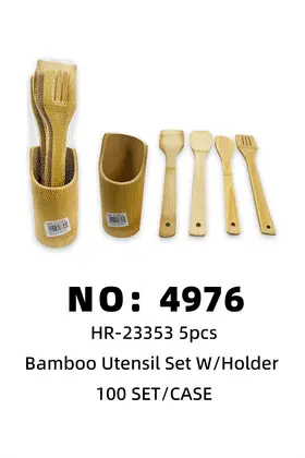 NO：4976 竹筒5件套中号 100SET/CASE