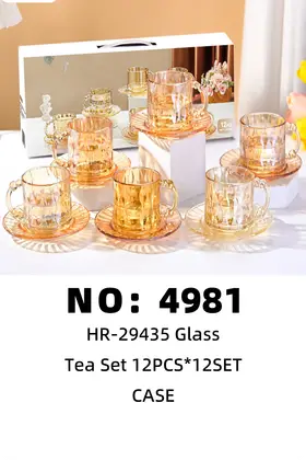 NO：4981 12件套玻璃杯  CASE