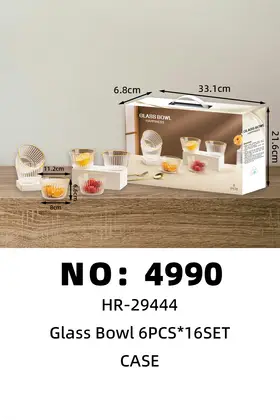 NO：4990 玻璃碗  CASE
