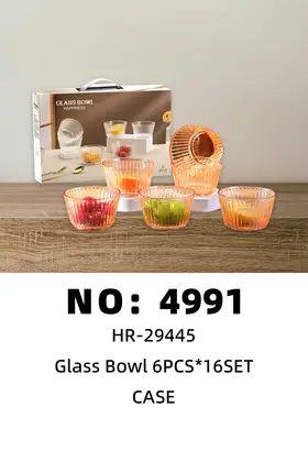 NO：4991 玻璃碗  CASE