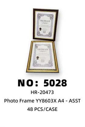 NO：5028 A4相框 48PCS/CASE