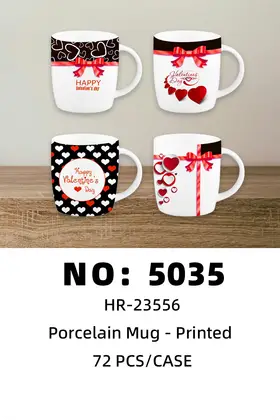 NO：5035 爱心梦想杯 陶瓷杯  72PCS/CASE