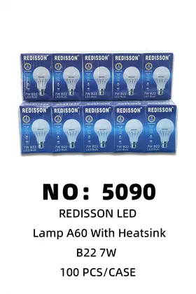 NO：5090 REDISSON led节能灯7W球泡 100 PCS/CASE