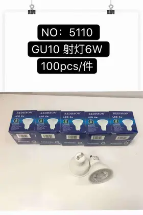 NO：5110 射灯6W 100PCS/CASE