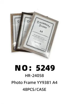 NO：5249 A4相框21*29.7 48PCS/CASE