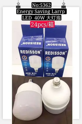 NO：5362 40WLED节能大灯泡 24PCS/CASE