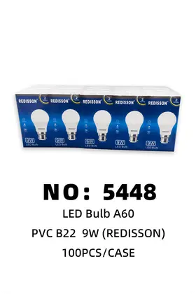 NO：5448 REDISSON B22节能灯9W 100PCS/CASE