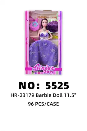 NO：5525 11.5寸实心芭比洋娃娃 96PCS/CASE