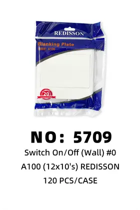 NO：5709 REDISSON开关0 120PCS/CASE