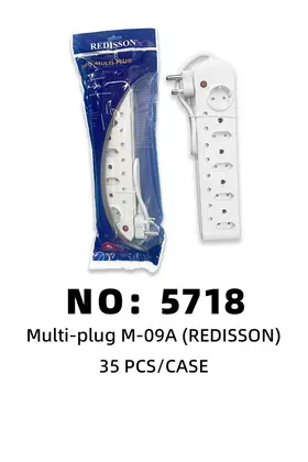 NO：5718 REDISSON排插M-09A 35PCS/CASE
