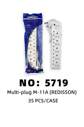 NO：5719 M-11A REDISSON排插 35PCS/CASE
