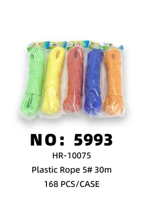 NO：5993 塑料绳子尼龙绳30M 168PCS/CASE