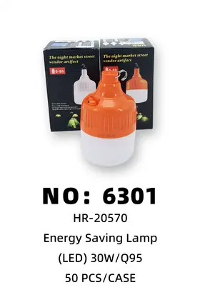 NO：6301 LED应急节能灯 50PCS/CASE
