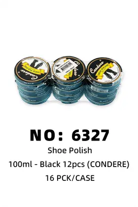 NO：6327 CONDERE鞋油100ml 16PCS/CASE
