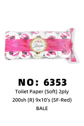 NO：6353 toilet paper 厕纸 纸巾  BALE
