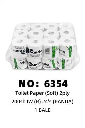 NO：6354 toilet paper 厕纸 纸巾1BALE/BALE