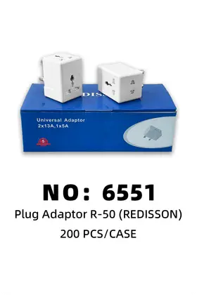 NO：6551 REDISSON转换插头R-50 200PCS/CASE