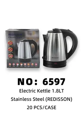 NO：6597 REDISSON不锈钢水壶1.8lt 20PCS/CASE