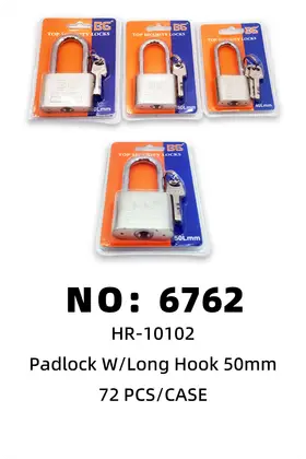 NO：6762 长梁锁50mm 72PCS/CASE