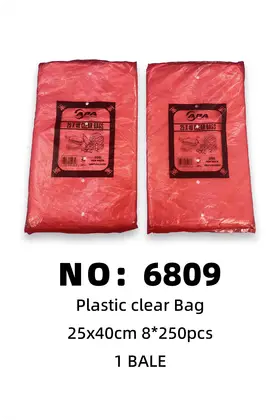 NO：6809 普通袋子10mic 1PCK/BALE