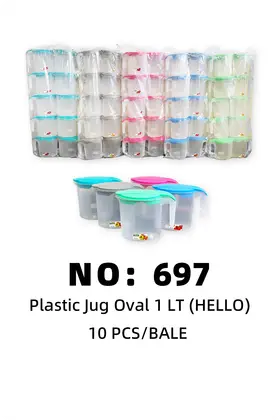 NO：697 HELLO 1LT JUG水壶 10PCS/BALE