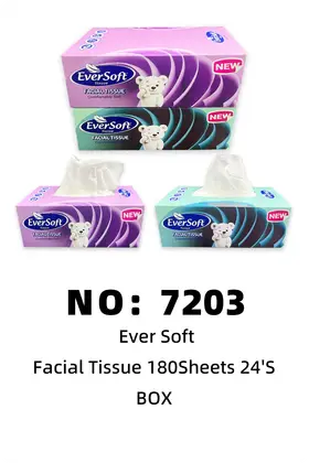 NO：7203 纸巾 抽纸180‘  BOX