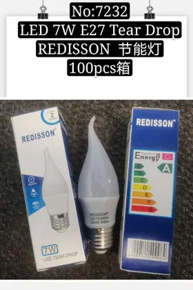 NO：7232 REDISSON 7W节能灯LED 100PCS/CASE