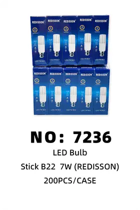NO：7236 REDISSON B22节能灯7W 200PCS/CASE