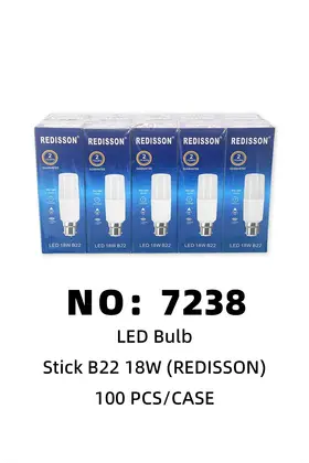 NO：7238 REDISSON节能灯18W 100PCS/CASE