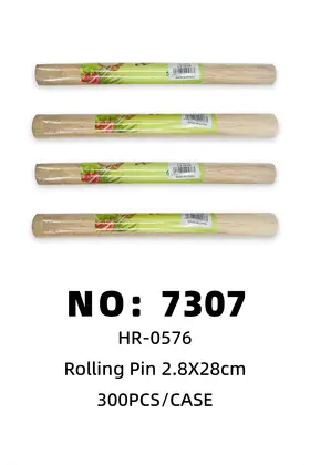 NO：7307 木擀面杖2.8*28cm 300PCS/CASE