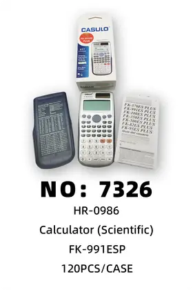 NO：7326 全功能学习计算机 120PCS/CASE