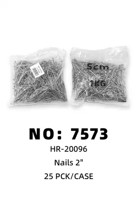 NO：7573 铁钉2寸 25PCS/CASE