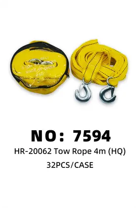 NO：7594 4M5吨拖车绳袋装 32PCS/CASE