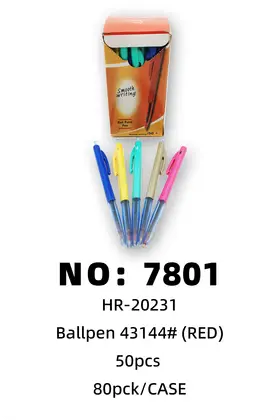 NO：7801圆珠笔50‘S 80PCK/CASE